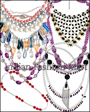 Fashion Necklaces Manufacturer Supplier Wholesale Exporter Importer Buyer Trader Retailer in Moradabad Uttar Pradesh India
