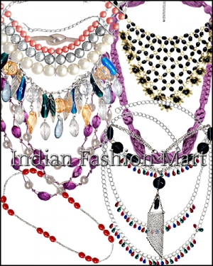 Manufacturers Exporters and Wholesale Suppliers of Fashion Necklaces Moradabad Uttar Pradesh