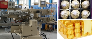 Manufacturers Exporters and Wholesale Suppliers of Ferrero Rocher Chocolate Wrap Machine Mumbai Maharashtra