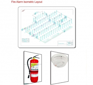 Fire Alarm Isometric Layout