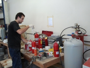 Fire Extinguisher Refilling and Servicing Services in Telangana Andhra Pradesh India