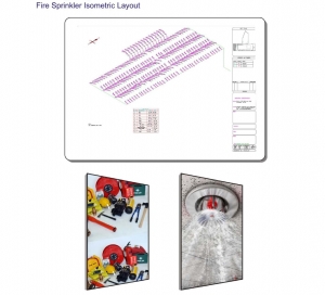 Fire Sprinkler Isometric Layout