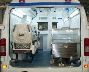 Service Provider of Freezer Ambulance Raipur Chattisgarh