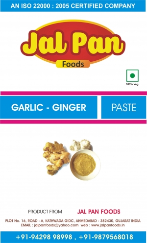 Manufacturers Exporters and Wholesale Suppliers of GARLIC GINGER PASTE AHMEDABAD Gujarat