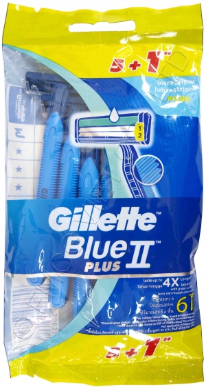 Gillete Blue Ii 5 Plus 1