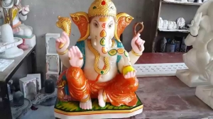 Ganesh Marble Moorti Statue