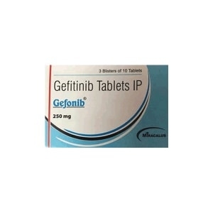 Gefonib 250mg Miracalus Gefitinib Tablets Manufacturer Supplier Wholesale Exporter Importer Buyer Trader Retailer in New Delhi Delhi India