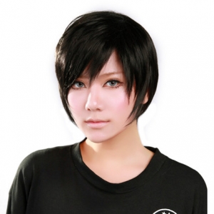 Gents Black Hair Wig