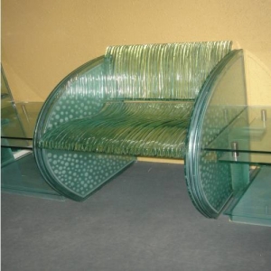 Glass Sitting Chair