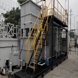 Modular Containerized Sewage Treatment Plant