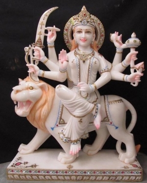 Goddess Marble Moorti