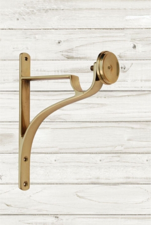 Brass Curtain Bracket for 25 mm Rod Manufacturer Supplier Wholesale Exporter Importer Buyer Trader Retailer in Moradabad Uttar Pradesh India