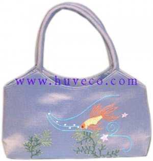 Manufacturers Exporters and Wholesale Suppliers of Beautifully Handmade Embroidered Silk Handbag Hanoi  Hanoi