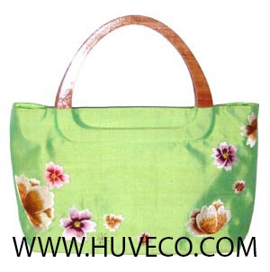 Floral Fashion Embroidered Silk Handbag Manufacturer Supplier Wholesale Exporter Importer Buyer Trader Retailer in Hanoi �Hanoi Vietnam