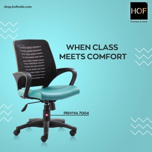 Manufacturers Exporters and Wholesale Suppliers of HOF Study Buddy Chair - PRIVIYA 7004 Ahmedabad Gujarat