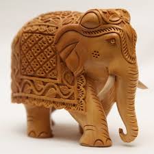 Hand Carved Sandalwood Elephant Manufacturer Supplier Wholesale Exporter Importer Buyer Trader Retailer in Jaipur Rajasthan India