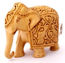 Hand Carved Wooden Elephant Manufacturer Supplier Wholesale Exporter Importer Buyer Trader Retailer in Jaipur Rajasthan India