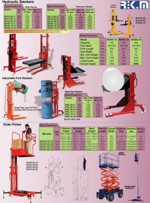 Hydraulic Stackers Manufacturer Supplier Wholesale Exporter Importer Buyer Trader Retailer in Greater Noida Uttar Pradesh India