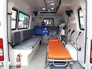 ICU Ambulance Services in Raipur Chattisgarh India
