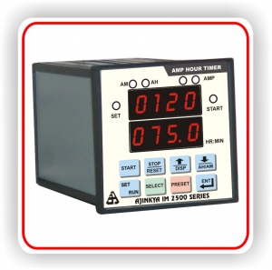 Manufacturers Exporters and Wholesale Suppliers of Ampere Hour Meter with Timer IM2510 Mumbai Maharashtra Ampere Hour Meter with Timer IM2510