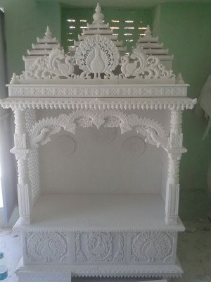 Manufacturers Exporters and Wholesale Suppliers of Pure White Marble Temples Faridabad Haryana
