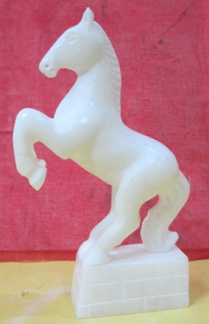 Manufacturers Exporters and Wholesale Suppliers of WHITE STALLION HORSE Agra Uttar Pradesh