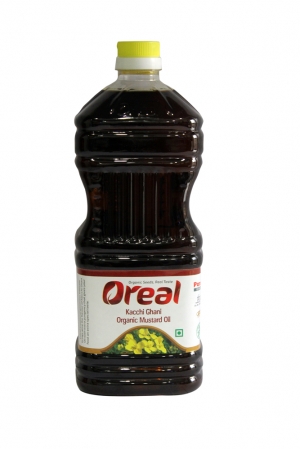 Manufacturers Exporters and Wholesale Suppliers of Oreal kacchi ghani organic mustard oil 2 Ltr (pack of 6) New Delhi Delhi