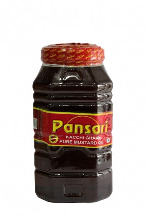 Pansari Kacchi Ghani Mustard Oil 2ltr (pack Of 6)