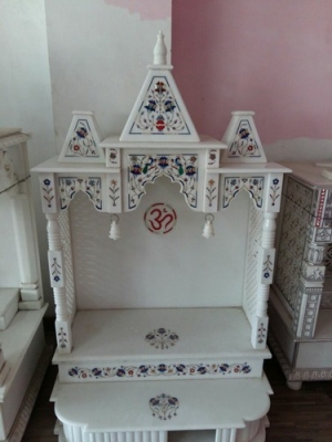 Manufacturers Exporters and Wholesale Suppliers of Inlay Work White Temple Makrana Rajasthan