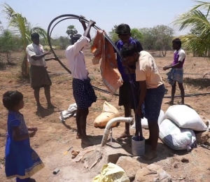 Installation Of Submersible Pumps In Tubewell