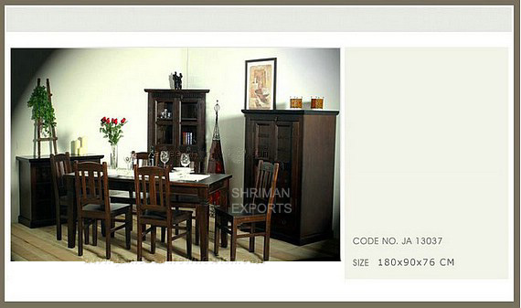 Manufacturers Exporters and Wholesale Suppliers of Wooden Dinning Set Jodhpur Rajasthan