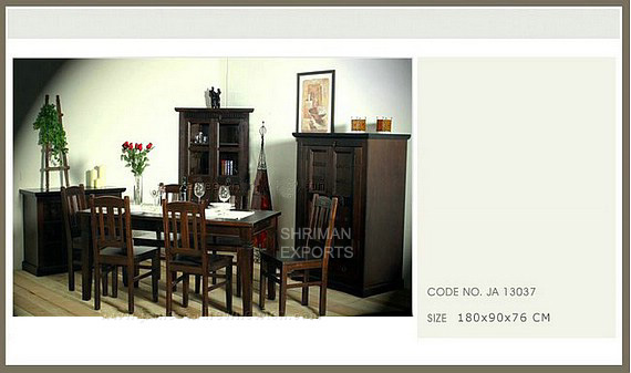 Wooden Dinning Set