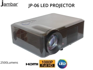 Jambar JP-06 LED PROJECTOR 2500 ANSI Lumens Projector Manufacturer Supplier Wholesale Exporter Importer Buyer Trader Retailer in NEW DELHI Delhi India