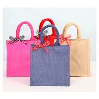 Manufacturers Exporters and Wholesale Suppliers of Jute Gift Bags Surat Gujarat