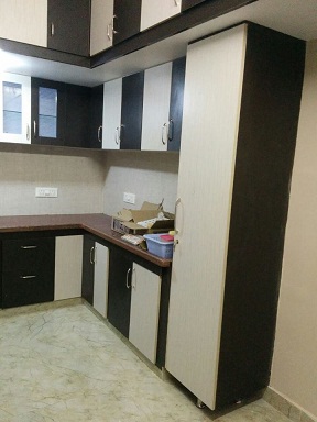 Kitchen With Tall Unit