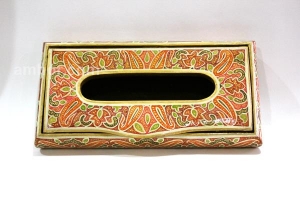 Kashmiri Paper Mache Work Tissue Box Manufacturer Supplier Wholesale Exporter Importer Buyer Trader Retailer in Mumbai  Maharashtra India