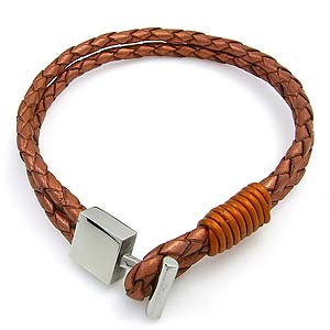 Leather Bracelets  03 Manufacturer Supplier Wholesale Exporter Importer Buyer Trader Retailer in Kanpur Uttar Pradesh India