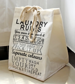 Manufacturers Exporters and Wholesale Suppliers of Laundry Bag/ Canvas Laundry Bag/ Washing Drawstring Bag Faisalabad Punjab