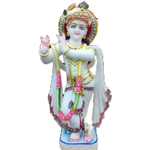 Manufacturers Exporters and Wholesale Suppliers of Lord Krishna Marble Statue Jaipur Rajasthan