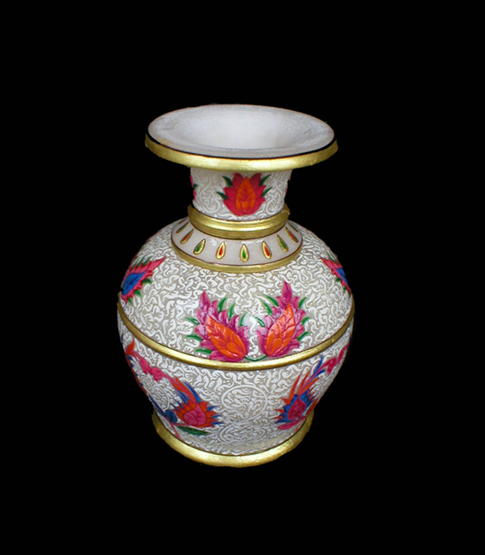 Manufacturers Exporters and Wholesale Suppliers of Marble Pots Jaipur Rajasthan