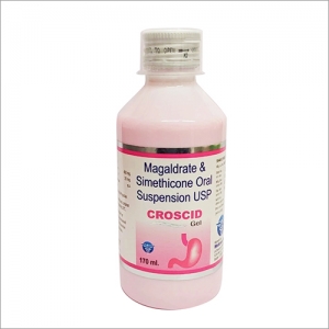 Magaldrate And Simethicone Oral Suspension USP Gel Manufacturer Supplier Wholesale Exporter Importer Buyer Trader Retailer in Murshidabad West Bengal India