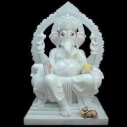 Manufacturers Exporters and Wholesale Suppliers of Marble Ganesha Statue Jaipur  Rajasthan