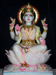 Manufacturers Exporters and Wholesale Suppliers of Marble Laxmi Statue Jaipur  Rajasthan