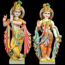 Manufacturers Exporters and Wholesale Suppliers of Marble Radha Krishan Statue Jaipur  Rajasthan