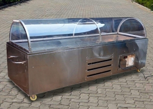 Mobile Freezer Box On Wheels