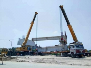 National Highway Girder Erection Services in Ludhiana Punjab India