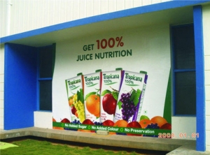 Service Provider of Outdoor Wall Branding Hyderabad Andhra Pradesh