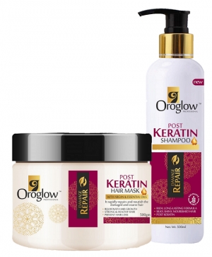 Post Keratin Shampoo500ml And Keratin Mask,500g