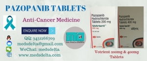 Pazopanib Tablet Price Manufacturer Supplier Wholesale Exporter Importer Buyer Trader Retailer in Noida Uttar Pradesh India