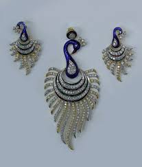 Manufacturers Exporters and Wholesale Suppliers of Pendant set Surat Gujarat